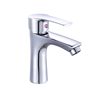 Grifo Monomando de Latón para Lavabo de Baño, <span class=keywords><strong>Agua</strong></span> Fría y Caliente, Diseño Moderno para Proyectos Hoteleros, <span class=keywords><strong>Precio</strong></span> Bajo - Product Image 1