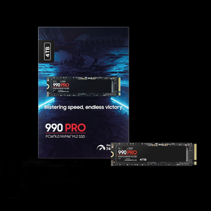 Новый 990 PRO 4 ТБ PCIe 4.0 NVMe M.<span class=keywords><strong>2</strong></span> SSD — внутренний игровой твердотельный накопитель для настольных ПК с скоростью чтения 7450 МБ/с и скоростью записи 6900 МБ/с, корпус из алюминиевого сплава - Product Image 6