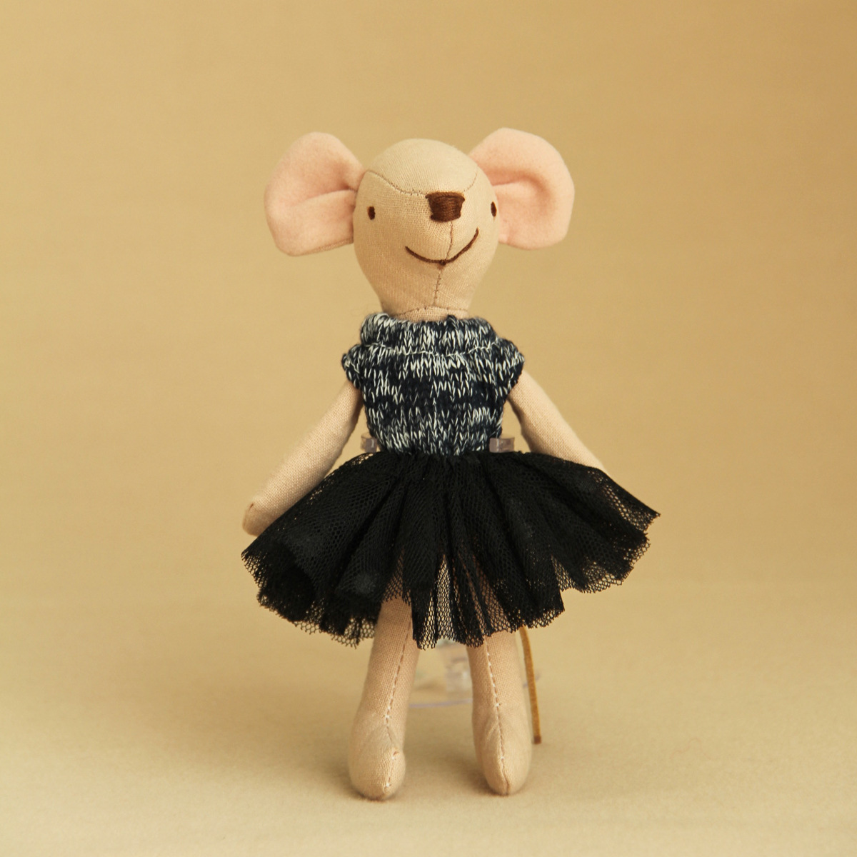 Robe en tulle noir 13 cm