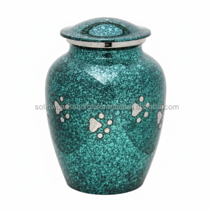 Urnas de latón de alta calidad para gatos y perros, urnas conmemorativas para mascotas funerarias para cenizas de gatos y perros, urnas al por mayor a bajo precio - Product Image 1