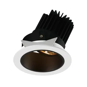 Faretto da incasso da incasso a soffitto con impianto di installazione incorporato per casa ufficio 13W 26w alluminio 90 moderno faretto a LED