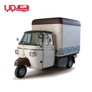 รถขายอาหารเคลื่อนที่แบบสามล้อ <span class=keywords><strong>Piaggio</strong></span> Ape รถขายอาหารไฟฟ้า รถพ่วงครัวเคลื่อนที่ รถขายอาหารเร็ว รถเข็นขายอาหาร สำหรับขาย - Product Image 1