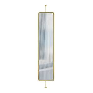 Style <span class=keywords><strong>nordique</strong></span> Changhong verre écran cloison luxe rotatif <span class=keywords><strong>avec</strong></span> courbe en métal Durable Simple salon moderne panneau trempé - Product Image 6