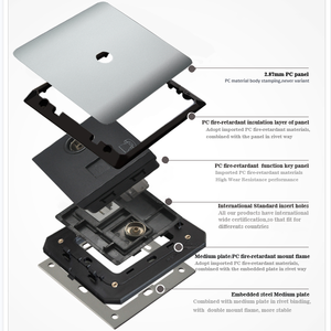 ABUK – armoire <span class=keywords><strong>murale</strong></span> encastrée, <span class=keywords><strong>prise</strong></span> d'<span class=keywords><strong>antenne</strong></span> <span class=keywords><strong>tv</strong></span>, <span class=keywords><strong>prise</strong></span> satellite <span class=keywords><strong>tv</strong></span> - Product Image 6