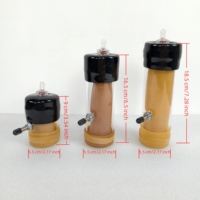 Luxuriöses Vollautomatisches Männliches Glans-Penis-Massagegerät mit Erektionsfunktion, Multifrequenz-Saugfunktion, Männliche Masturbationsmaschine