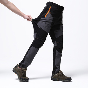 Pantalons de randonnée imperméables pour hommes, pantalons de camping en montagne, pantalons d'escalade, pantalons de pêche, pantalons softshell chauds pour la randonnée - Product Image 1