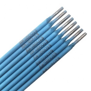 Varilla de Soldadura de Color Azul E6013, <span class=keywords><strong>Electrodo</strong></span> de Soldadura de Alta Calidad de Fábrica China para Acero al Carbono, Hecho en China - Product Image 1