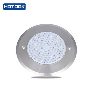 Lámpara de <span class=keywords><strong>Piscina</strong></span> Delgada de 160 mm, Acero Inoxidable 316, 3 mm, 12 W, AC12V, RGB, 2 Cables, con <span class=keywords><strong>Luces</strong></span> Solares para <span class=keywords><strong>Piscina</strong></span> y Fuentes - Product Image 1