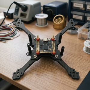 Controlador de Vuelo F411 FC para Dron de Carreras FPV y Piezas de Cuadricóptero RC - Product Image 1