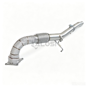 Compatible avec Volkswagen Mk5 GTi |   Jetta |   Tuyau d'échappement droit en acier inoxydable pour Audi A3 2.0T 2006-2011 - Product Image 4