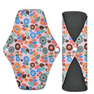 Serviette Hygiénique en Tissu <span class=keywords><strong>Lavable</strong></span> Réutilisable pour Femmes - Product Image 3