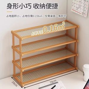 Factory direct sales of small desktop display shelves, drainable <b>teacup</b> storage racks, and multi-layer purple clay teapot - Product Image 3
