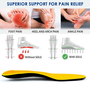 Perfetto supporto dell'arco ad alta elasticità del forno di EVA riscaldamento inserto ortotico personalizzato termoformante modellabile a calore - Product Image 5