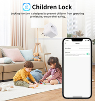 Vente directe usine – Prise intelligente Wi-Fi Tuya 16A UE, compatible Alexa Google Home, avec sécurité enfant, certifiée CE ROHS FCC, garantie 12 mois