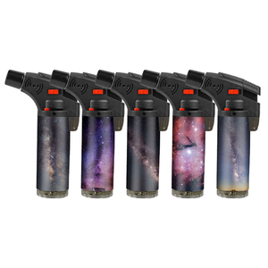 Nouveau briquet de torche incliné à flamme Jet à gaz rechargeable multi-usages à la mode pour les cadeaux d'affaires coupe-vent de haute qualité - Product Image 2