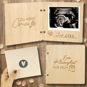 Álbum Conmemorativo <span class=keywords><strong>de</strong></span> Madre e Hijo Tallado en Madera con Láser, Gran Venta - Product Image 3