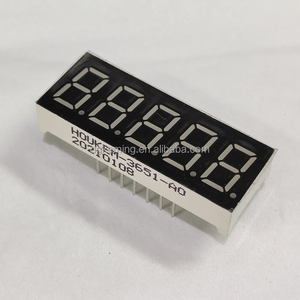 HOUKem 3651 A/BSRホワイト0.36インチ<span class=keywords><strong>5</strong></span>桁7セグメント<span class=keywords><strong>LED</strong></span>ディスプレイ - Product Image 4