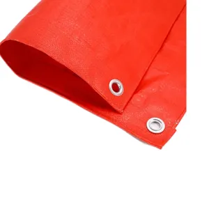 Bâche HDPE bleue feuilles de couverture imperméables fournisseur bâche extérieure anti-âge couvre bâches en plastique étanches à l'eau pour tente