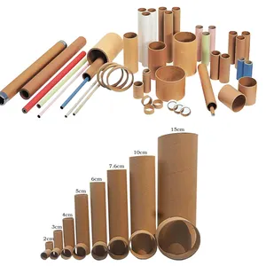 Usine Fuyuan Ligne de production de paille de papier usine de traitement machine à fabriquer des tubes à noyau de papier en spirale