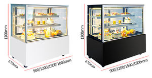 Refrigerador de exhibición de puerta abierta Refrigerador de panadería y pastel Congelador Escaparate - Product Image 6