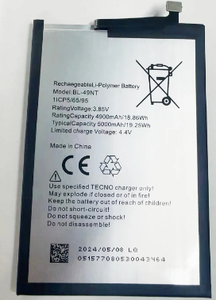 BL-49NT батарея 4900 мАч для Tecno Pop 7 BF6 Spark Go 2023 Spark Go 2024 BG6 3,85 В BL-49NT батарея - Product Image 2