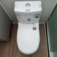 Kit de maison conteneur en acier extensible de 40 pieds, cabine modulaire en kit avec salle de bain intégrée pour usage résidentiel quotidien en villa