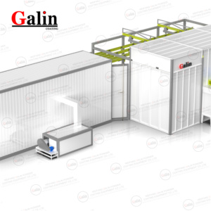 Línea de Recubrimiento en Polvo Manual, Cabina de Pulverización Multi-Pista y Horno, Equipo Comercial de Pintura en Venta, ¡Gran Oferta! - Product Image 3