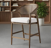 2025 nouvelle haute qualité meilleure vente en gros prix métal bois boutique Restaurant dîner café cuisine salle à manger chaise de Bar