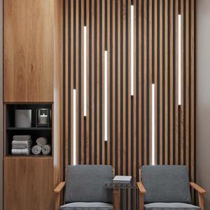 KASARO Panneaux Acoustiques en Gros Usine <span class=keywords><strong>Bois</strong></span> MDF PET Lames Acoustiques Accessoires Décoration Murale Lumineuse LED - Product Image 6