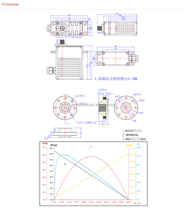 Moteur servo numérique sans balais Feetech FT265BL 12V 265 kg à couple élevé, boîtier en aluminium, engrenage en acier, 180 degrés, accessoires pour drone, robot - Product Image 6