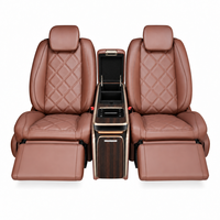 Sièges de luxe VIP CARRIDE Aero Captain pour MPV Van Alphard avec chauffage, refroidissement, ventilation, inclinaison électrique, cuir premium, exécutifs