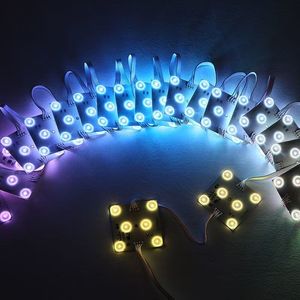 Módulo de Luz LED Inteligente RGB SMD3030 de 24 V CC, 6 LED por Placa, 68 x 68 mm, 4 W, Blockchain, IP20, Lente de Reflexión Difusa, Luz para Letreros - Product Image 6