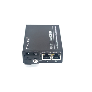 TINCAM 2RJ45 Ports POE <strong>Switch</strong> 10/100M <strong>Single</strong> <strong>Mode</strong> Dual Fiber Watchdog 1SC Port AI Optic Security <strong>Switch</strong> for CCTV IP Camera PC - Product Image 2
