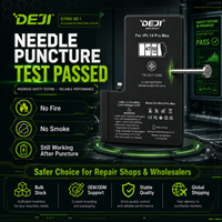 Baterai Semi Solid DEJI Enhanced Safety untuk iPhone 14 Series, Penggantian Massal untuk Distributor