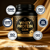 Poudre de protéines pour la musculation de marque OEM personnalisée, supplément nutritionnel de qualité supérieure pour l'amélioration musculaire et l'entraînement quotidien