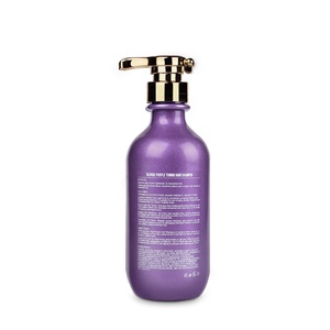 Shampooing violet à usage quotidien de bonne qualité d'approvisionnement d'usine pour cheveux blonds 500ml shampooing violet de marque privée - Product Image 2