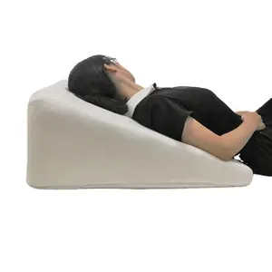 Bed Wedge Pillow - Memory Foam Top, Adjust to Your Comfort | Helps with Acid Reflux, Heartburn, Back & Knee Pain