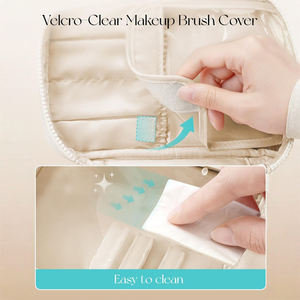 Bolsa de <span class=keywords><strong>Maquillaje</strong></span> Transparente de TPU Personalizada al por Mayor, Organizador de Artículos de Aseo de Gran Capacidad para Viajes - Product Image 5