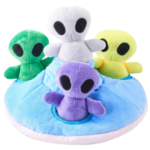 U503 simpatici giocattoli da masticare per cani in peluche e in peluche personalizzabili per giocare interattivi <span class=keywords><strong>a</strong></span> noia Buster giocattolo per cani alieni - Product Image 1