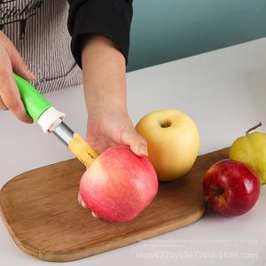 Pelador Manual de frutas y verduras de acero inoxidable de alta calidad, <span class=keywords><strong>Extractor</strong></span> de núcleo de mano, herramienta de pelado para uso en la <span class=keywords><strong>cocina</strong></span> - Product Image 4