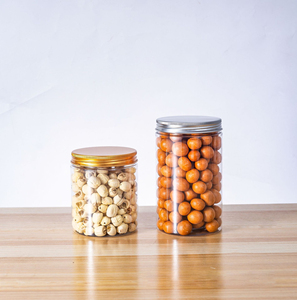 Wholesale Transparent PET <b>Plastic</b> Screw Top Food Grade Packaging Containers <b>Jars</b> Bottles Cans Lids for Candy for Sugar CE - Product Image 3