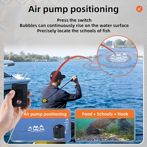 <span class=keywords><strong>Buscador</strong></span> <span class=keywords><strong>de</strong></span> Peces Portátil con Batería para Pesca en Hielo, Detección Subacuática, Resistente al Agua IP68, Pantalla LCD HD <span class=keywords><strong>de</strong></span> 5 Pulgadas, 8000 mAh, 1080P - Product Image 5
