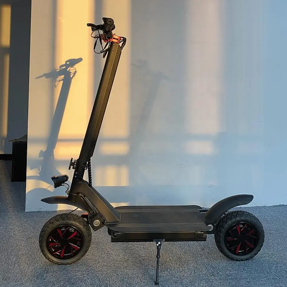 Magazzino ue di alta qualità doppio motore 3000w pieghevole Scooter elettrico grande ruota ad alta velocità 60 km/h Scooter