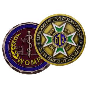 Monedas Conmemorativas Personalizadas con Diseño Gratuito, Monedas de Recuerdo Esmaltadas de Aleación de Zinc, Monedas de Metal Personalizadas en 3D, Monedas de Latón Grabadas - Product Image 1