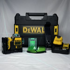 Fabrik-Großhandel DEWALT DW089LG <span class=keywords><strong>3</strong></span>-Seiten-Kreuz 12-Linien 360-Grad 12V Lithium Automatischer Kreuzlinien-Grünlaser-Nivelliergerät - Product Image 5