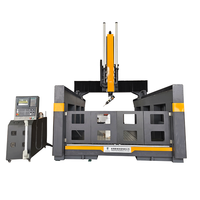 Router CNC de Alta Precisión, Máquina Multifuncional para Cortar Granito, Sierra de Puente para Granito y Mármol, Cambio Automático de Herramienta de 5 Ejes