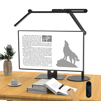 Lámpara de escritorio LED con abrazadera