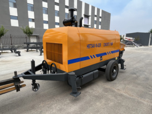 Pompa per Calcestruzzo Diesel ad Alta Pressione 40m³/h con Pompa Idraulica <span class=keywords><strong>Kawasaki</strong></span> e Tubo di Erogazione da 100m - Product Image 3