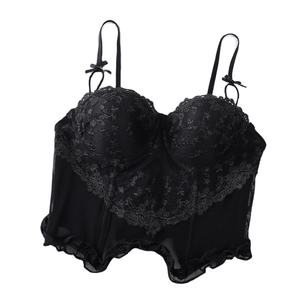 ملابس داخلية نسائية مخصصة للنساء الناضجات من الساتان المطرز الشفاف المثير، ملابس داخلية فاخرة لعرض الأزياء 2026، تحكم متوسط 3 - Product Image 2