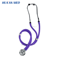 HUAAN Tensiomètre Classique Manuel Médical à Bras, Appareil de Pression Artérielle Anéroïde avec Stéthoscope